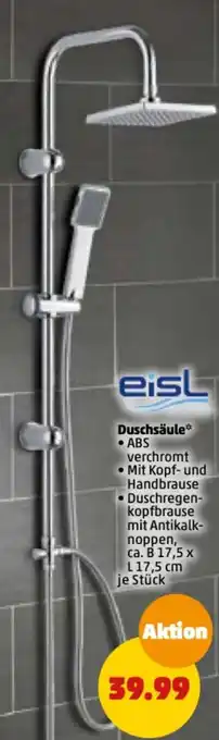 PENNY Eisl Duschsäule Angebot