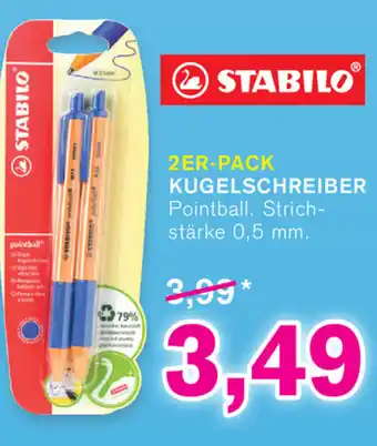 KODi Stabilo 2er Pack Kugelschreiber Angebot