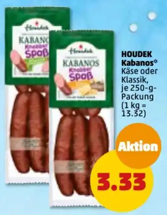 PENNY Houdek Kabanos 250 g Packung Angebot