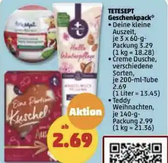 PENNY Tetesept Geschenkpack Angebot