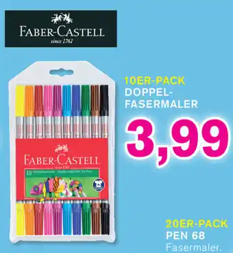 KODi Faber Castell 10er Pack Doppel Fasermaler Angebot