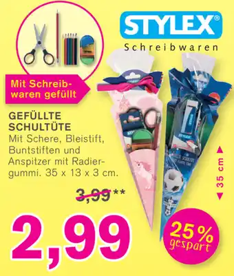 KODi Stylex Gefüllte Schultüte Angebot