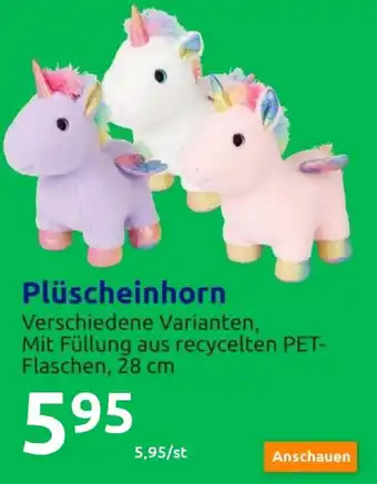 Action Plüscheinhorn Angebot