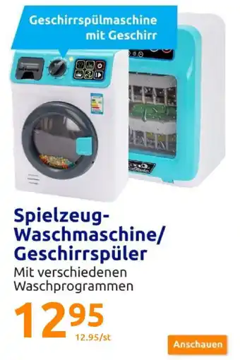 Action Spielzeug Waschmaschine/Geschirrspüler Angebot