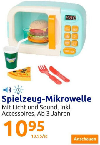 Action Spielzeug Mikrowelle Angebot