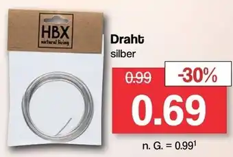 Famila Nord West Draht silber Angebot