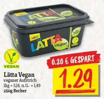 NP Discount Lätta Vegan 250 g Becher Angebot