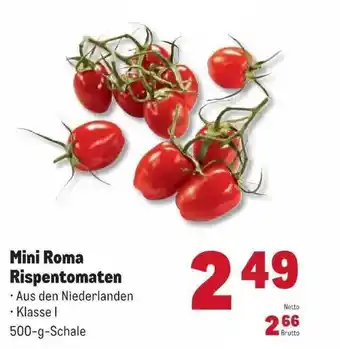 METRO Mini roma rispentomaten Angebot