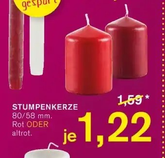 KODi Bolsius Stumpenkerze Angebot