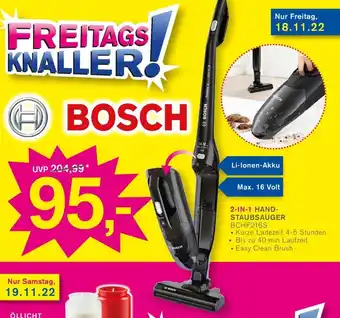 KODi Bosch Handstaubsauger 2-in-1 l BCHF216S Angebot