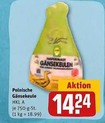 REWE Kaufpark Polnische gänsekeule Angebot