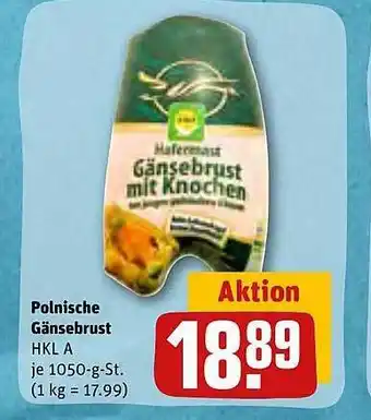 REWE Kaufpark Polnische gänsebrust Angebot