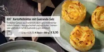 Bofrost 697 kartoffelblätter mit guérande-salz Angebot