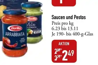 Galeria Markthalle Barilla Saucen und Pestos 190-400 g Glas Angebot