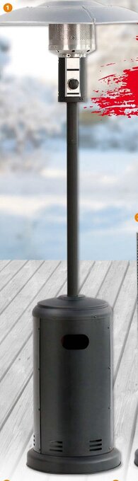 Globus Baumarkt TrendLine Terrassenstrahler ,,Calentar" Angebot