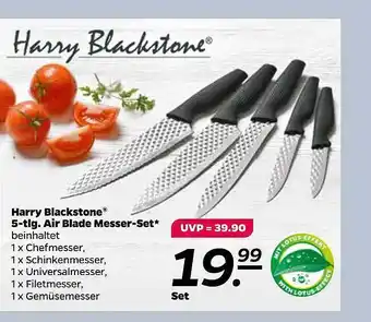 NETTO Harry Blackstone 5-tlg. Air Blade Messer Set Angebot