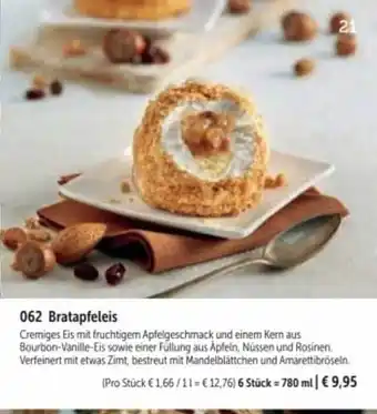 Bofrost 062 bratapfeleis Angebot