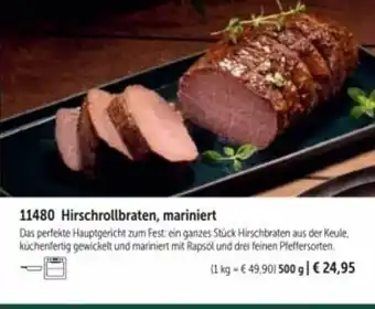 Bofrost 11480 hirschrollbraten, mariniert Angebot