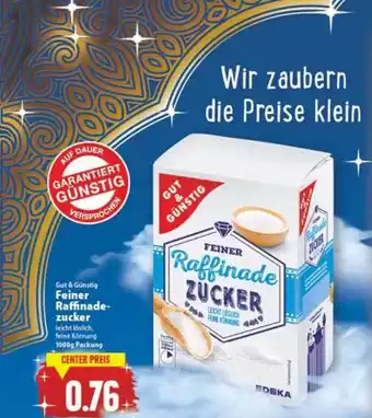 Edeka Feiner Raffinade zucker Angebot