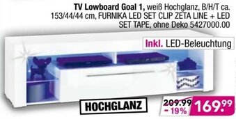 Möbel Boss TV Lowboard Goal 1 Angebot