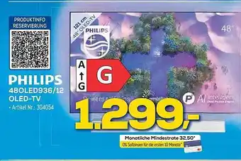 Euronics Berlet Philips 48oled936-12 oled-tv Angebot