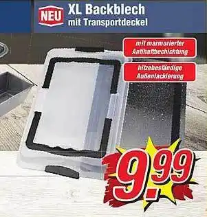 Wiglo Wunderland Xl backblech mit transportdeckel Angebot