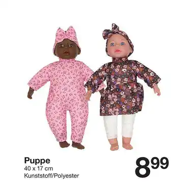 Zeeman Puppe Angebot