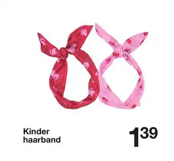 Zeeman Kinder haarband Angebot