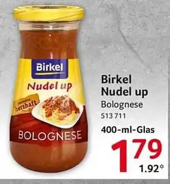 Selgros Birkel nudel up Angebot