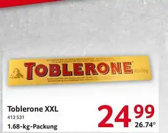 Selgros Toblerone xxl Angebot