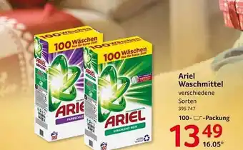 Selgros Ariel waschmittel Angebot