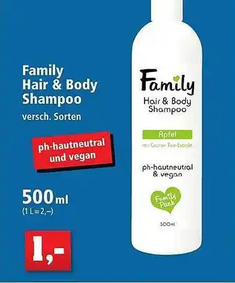 Thomas Philipps Family hair & body shampoo Angebot