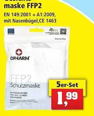 Thomas Philipps Opharm maske ffp2 schutzmaske Angebot