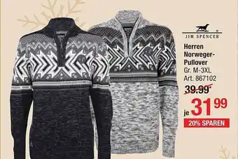 AWG Mode Jim spencer herren norweger-pullover Angebot