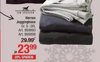 AWG Mode Jim spencer herren jogginghose Angebot