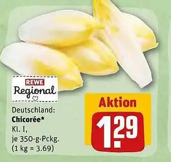 REWE Kaufpark Rewe regional chicorée Angebot