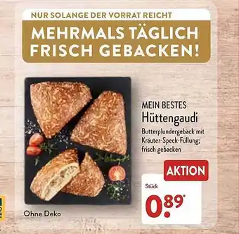 Aldi Nord Mein bestes hüttengaudi Angebot