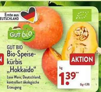 Aldi Nord Gut bio-speisekürbis „hokkaido“ Angebot