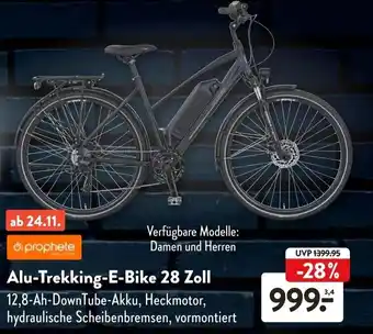 Aldi Süd Prophete Alu Trekking E-Bike 28 Zoll Angebot