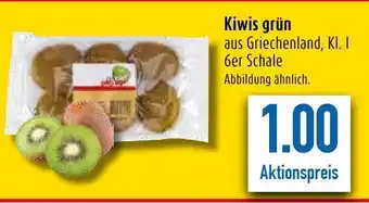 diska Kiwis grun 6 st Angebot