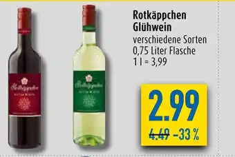 diska Rotkappchen Gluhwein 750 ml Angebot