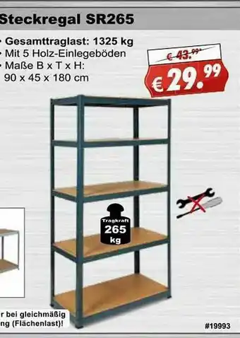 Stabilo Fachmarkt Steckregal Sr265 Angebot