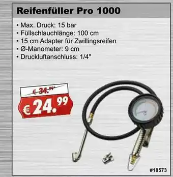 Stabilo Fachmarkt Reifenfüller Pro 1000 Angebot