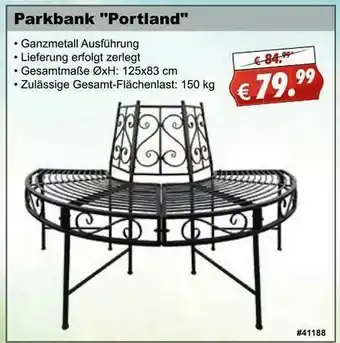 Stabilo Fachmarkt Parkbank „portland” Angebot