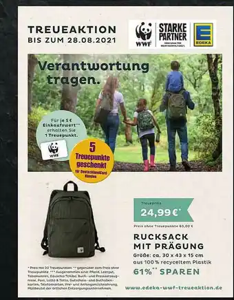 Edeka Rucksack Angebot