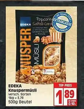 Edeka Edeka Knuspermusli Angebot