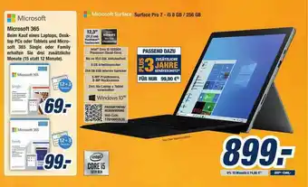 Expert Bening Microsoft Surface Pro 7 Angebot