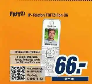 Expert Bening Fritz! Ip-telefon Fritz!fon C6 Angebot