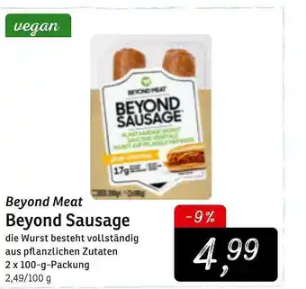 KONSUM Beyond Meat Beyond Sausage Angebot