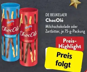 Aldi Süd De Beukelaer ChocOlé 75 g Packung Angebot